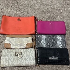 Assorted Wallets Collection with some damage